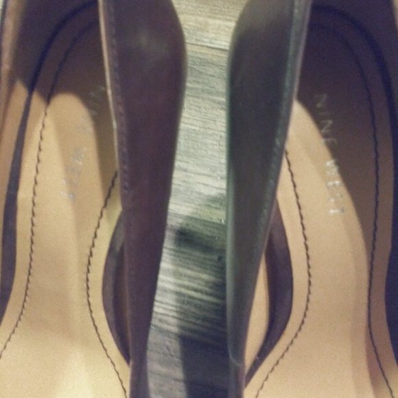 Brown Platform Pumps - Picture 5 of 5